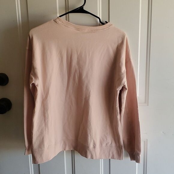 NWT Wildfox But First Cocktails Crewneck Sweatshirt Light Pink Size - Picture 3 of 9